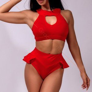Red Pole Dancing Set
